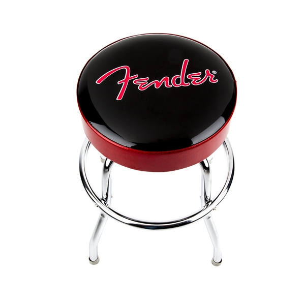 Fender Barstool Black & Red - 24in - Taburete - Variation 1