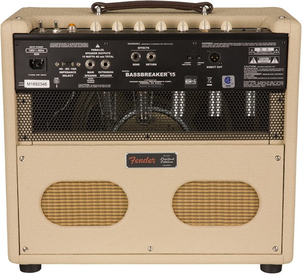 Fender Bassbreaker 15 Combo Fsr Ltd 15w 1x12 Celestion G12h30 Blonde - Combo amplificador para guitarra eléctrica - Variation 2