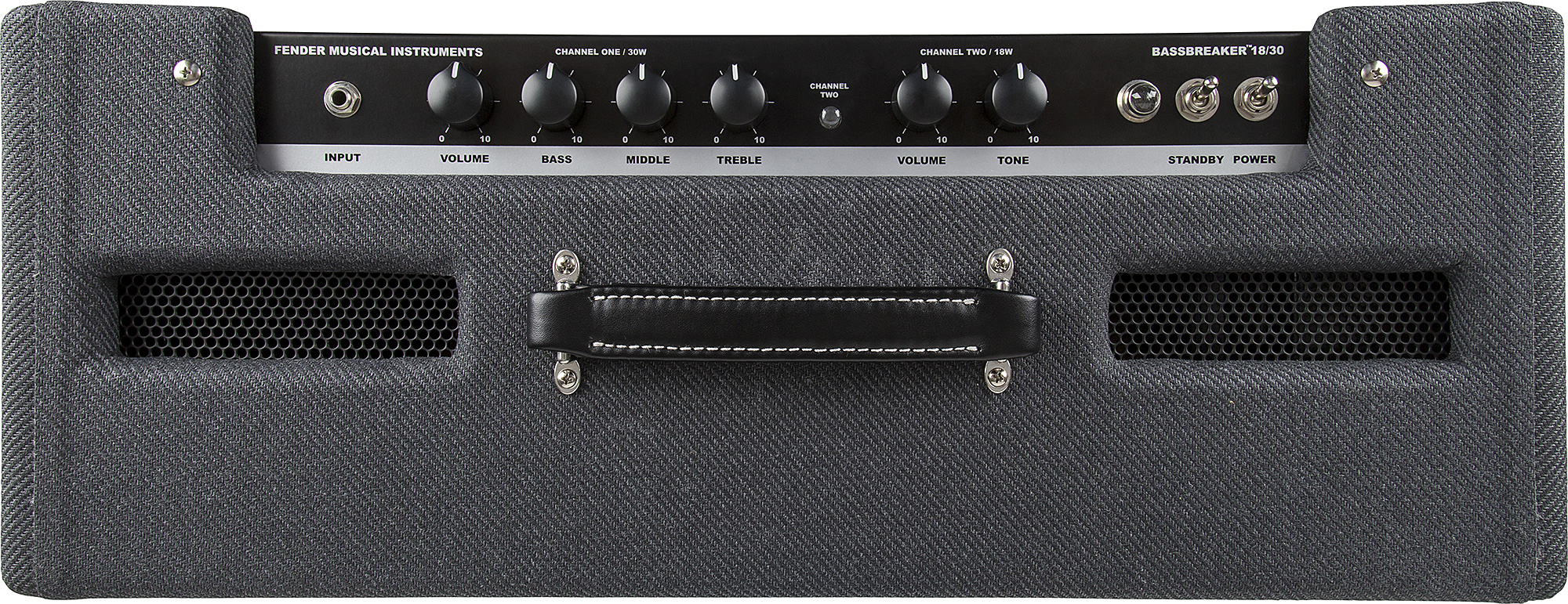 Fender Bassbreaker 18/30 Combo 18/30w 2x12 Gray Tweed - Combo amplificador para guitarra eléctrica - Variation 3