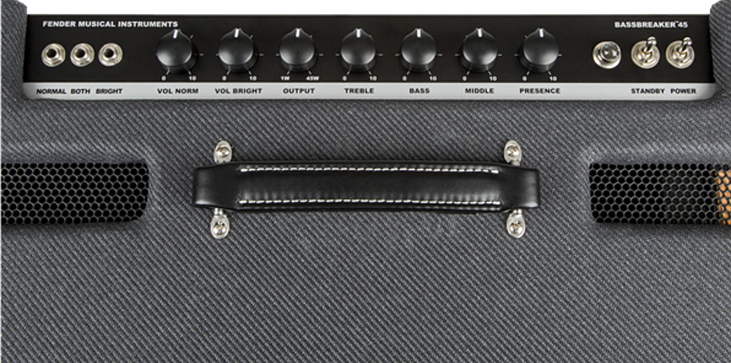 Fender Bassbreaker 45 Head 1/45w Gray Tweed - Cabezal para guitarra eléctrica - Variation 3