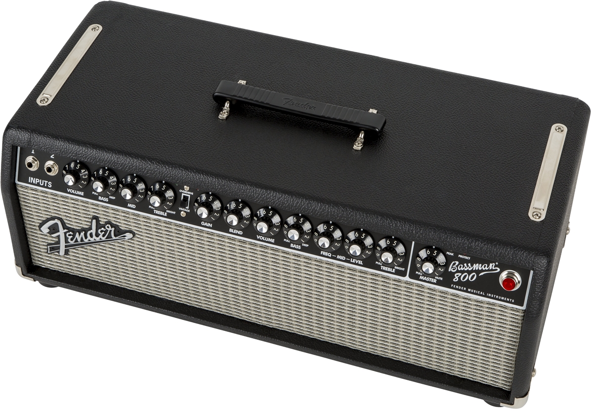 Fender Bassman 800 Head 800w 4-ohms Black/silver - Cabezal para bajo - Variation 2