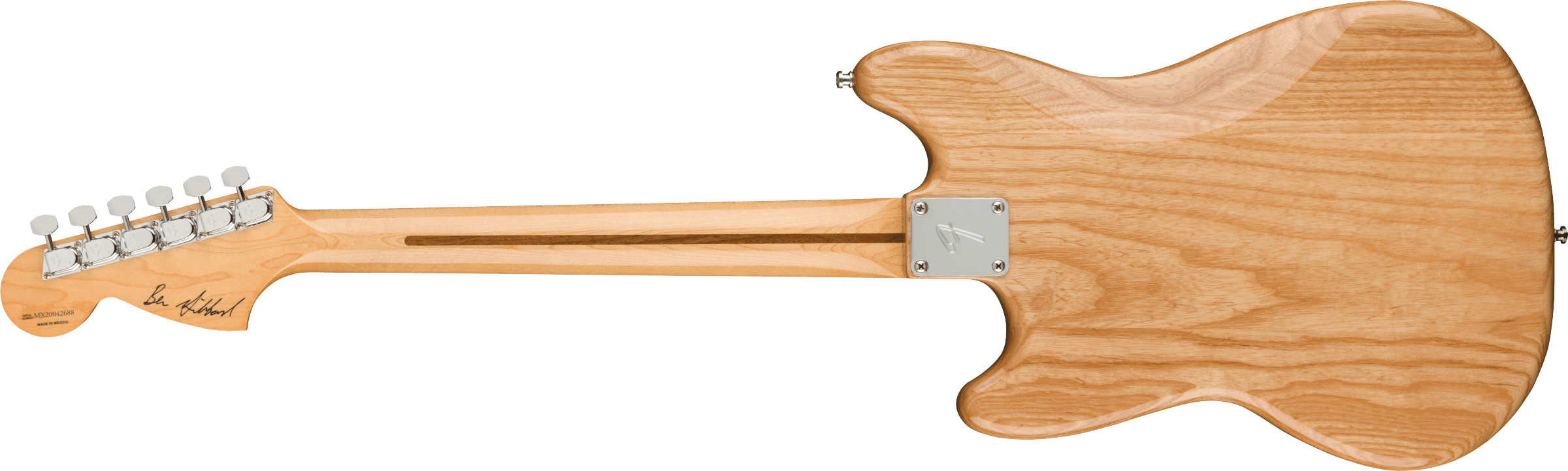 Fender Ben Gibbard Mustang Signature Mex Mn - Natural - Guitarra electrica retro rock - Variation 1