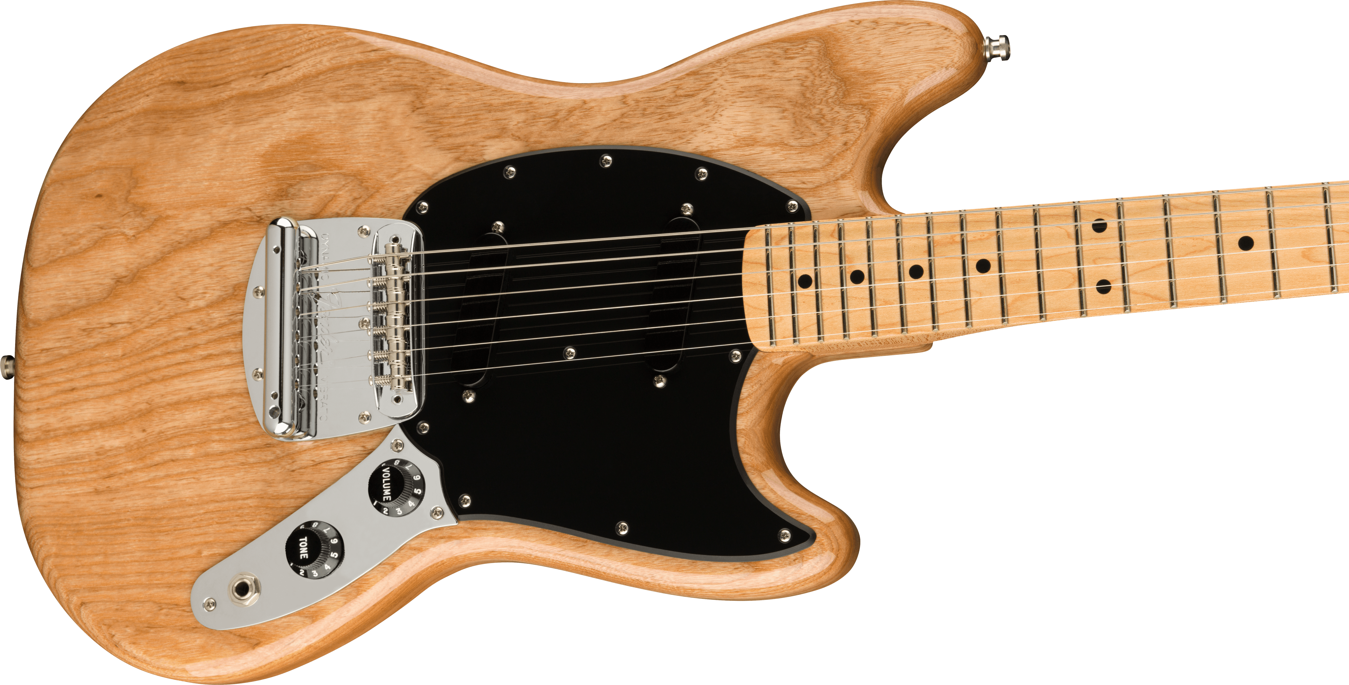 Fender Ben Gibbard Mustang Signature Mex Mn - Natural - Guitarra electrica retro rock - Variation 3