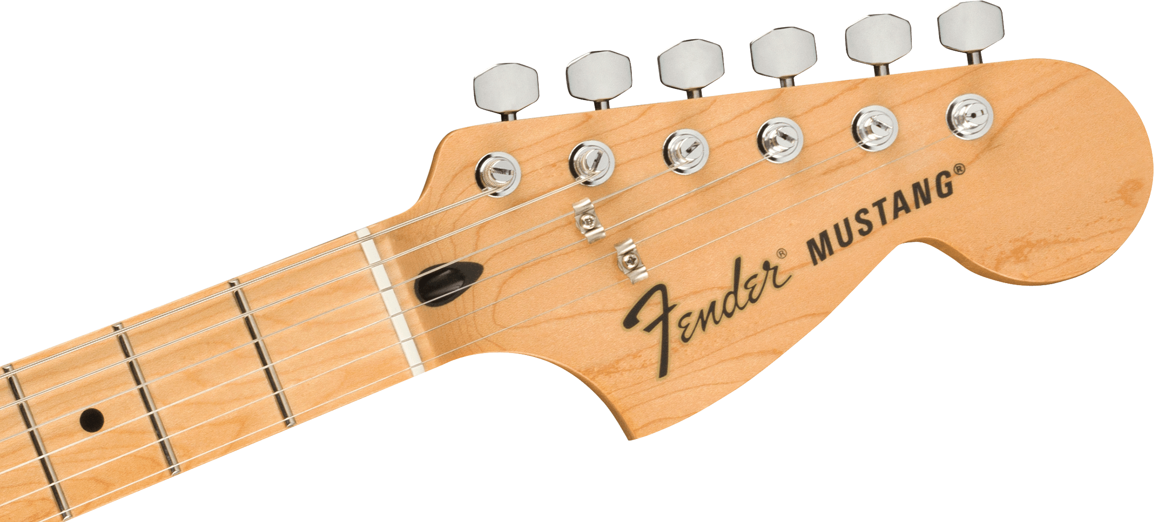 Fender Ben Gibbard Mustang Signature Mex Mn - Natural - Guitarra electrica retro rock - Variation 4