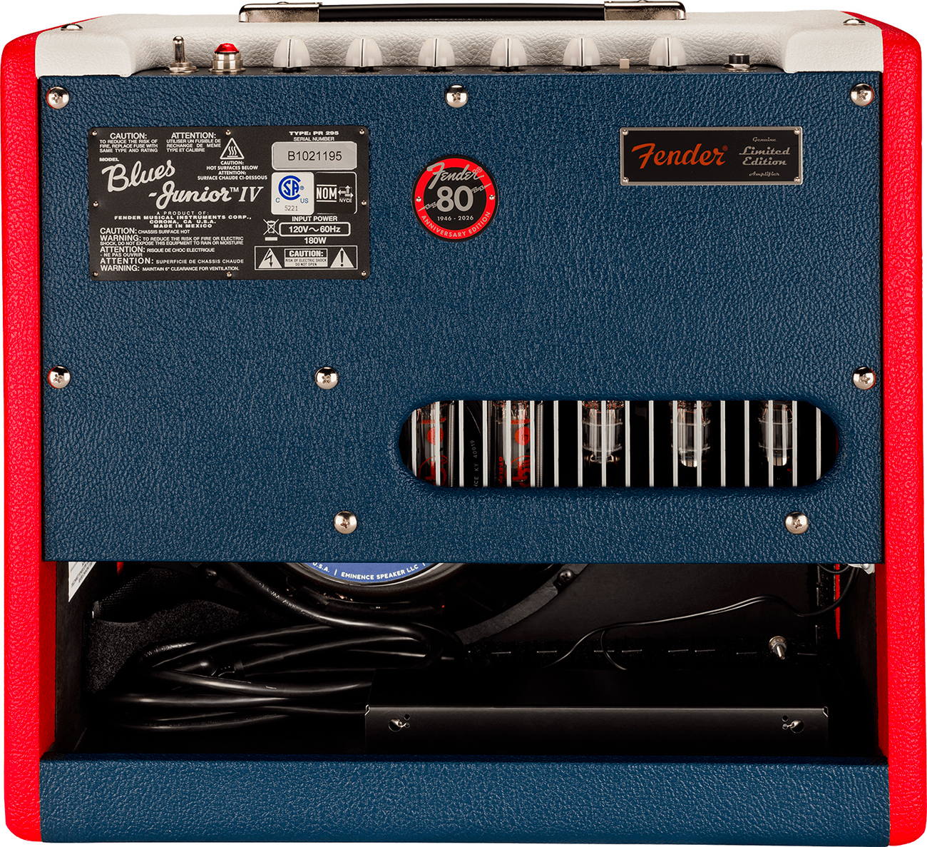 Fender Blues Junior Iv Fsr Ltd 15w 1x12 Eminence Cannabis Rex El84 Color Trio - Combo amplificador para guitarra eléctrica - Variation 2