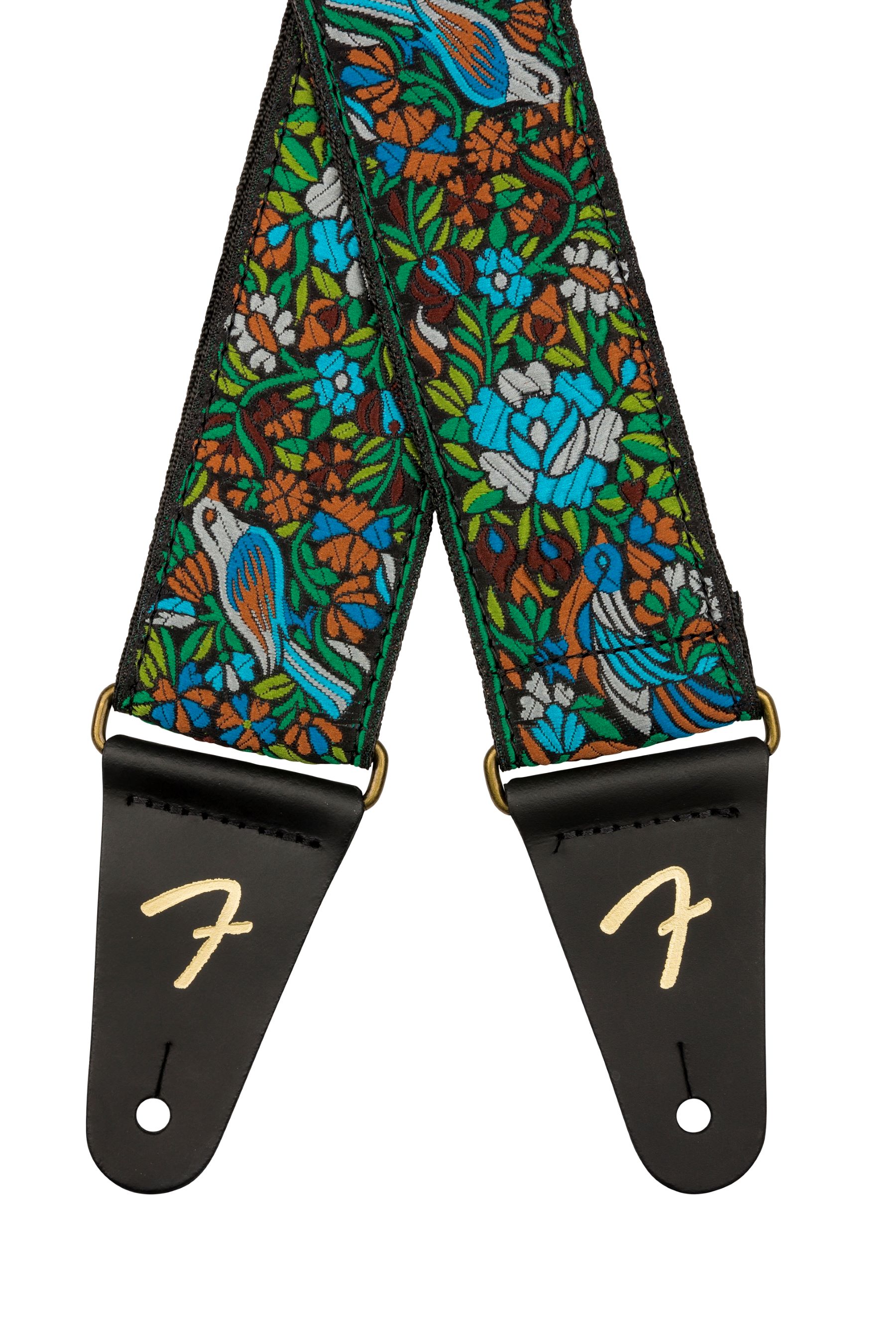 Fender Sangle Jacquard Mosaique Vert - Correa - Variation 1