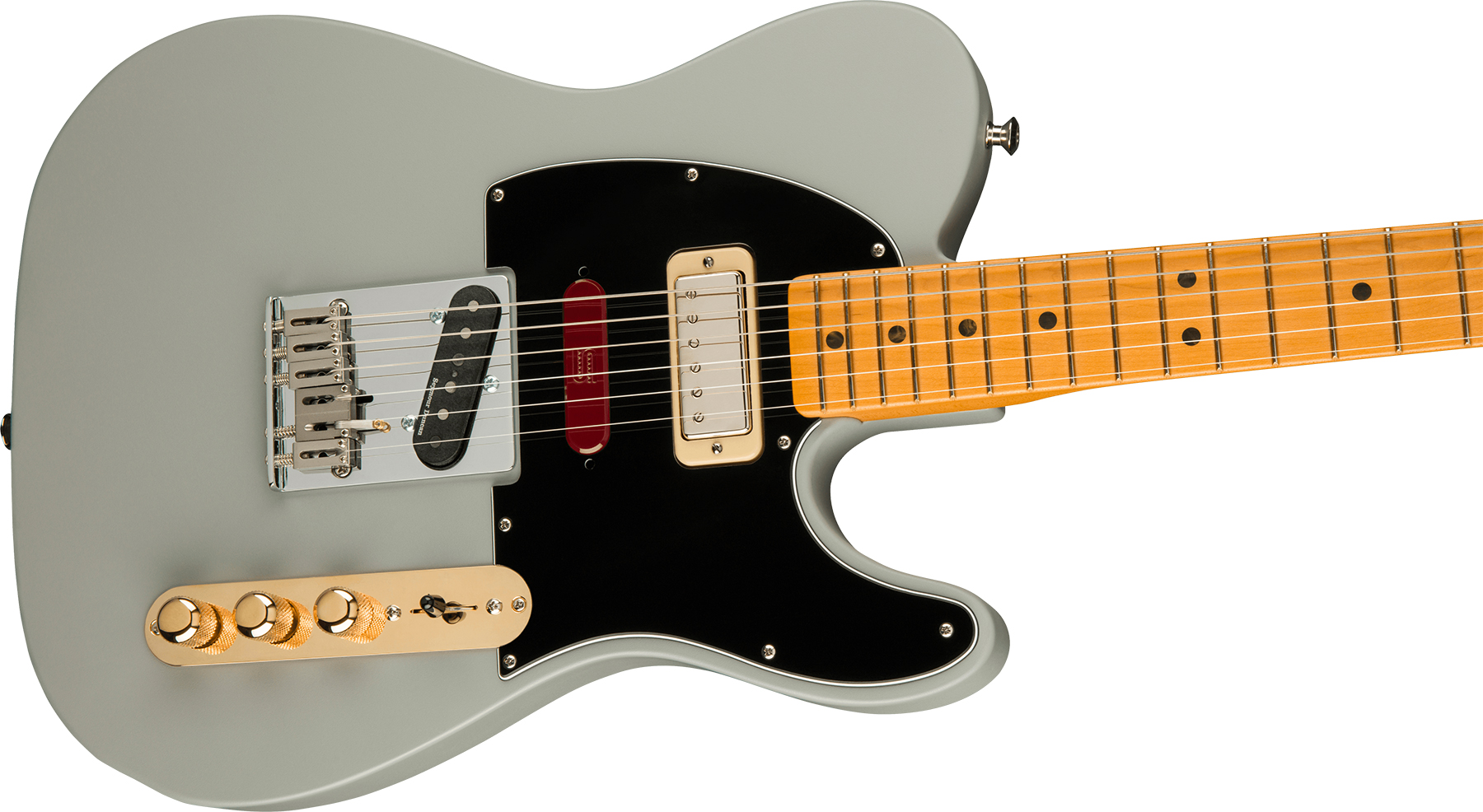 Fender Brent Mason Tele Signature Usa Ssh B-bender Mn - Primer Gray - Guitarra eléctrica con forma de tel - Variation 2