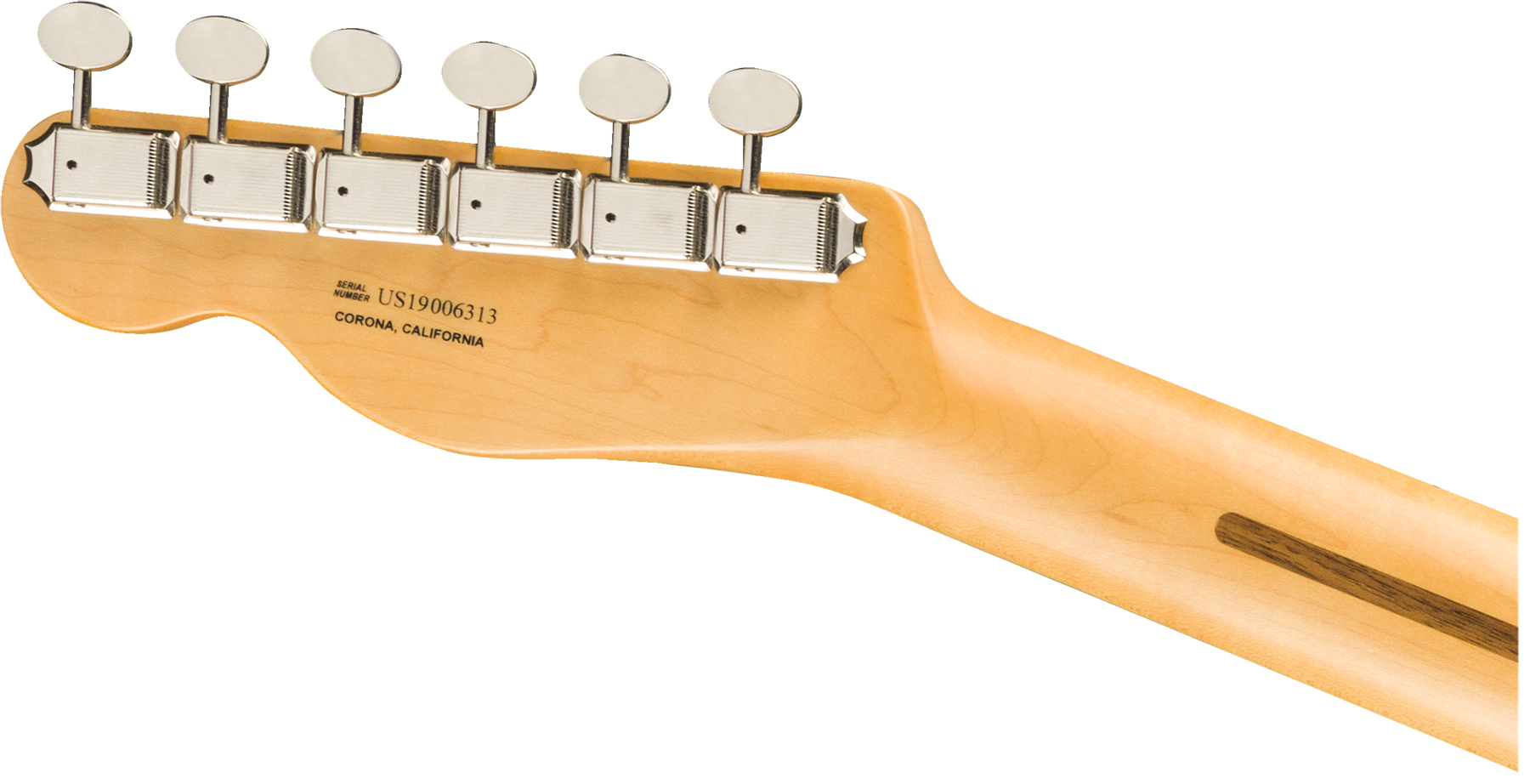Fender Britt Daniel Tele Thinline Signature Ss Mn - Amarillo Gold - Guitarra eléctrica semi caja - Variation 3