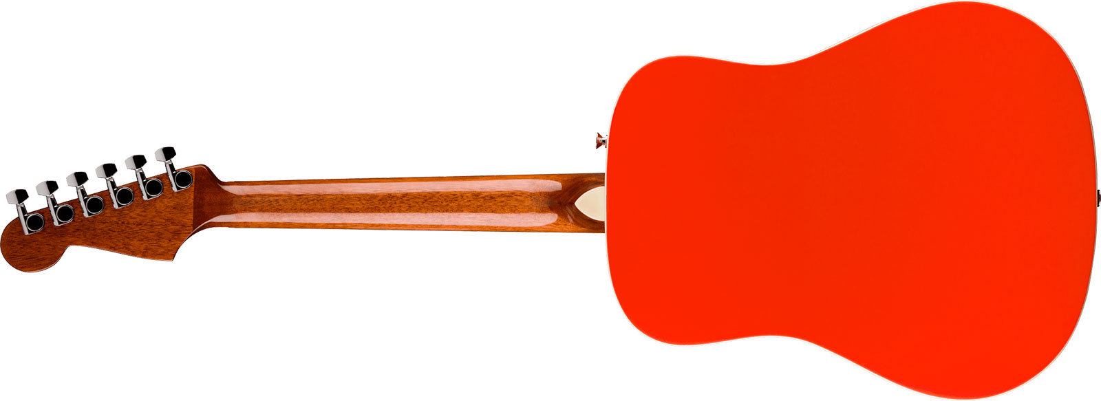 Fender California Standard Redondo Mini Epicea Sapele Noy +housse - Fiesta Red - Guitarra folk - Variation 1