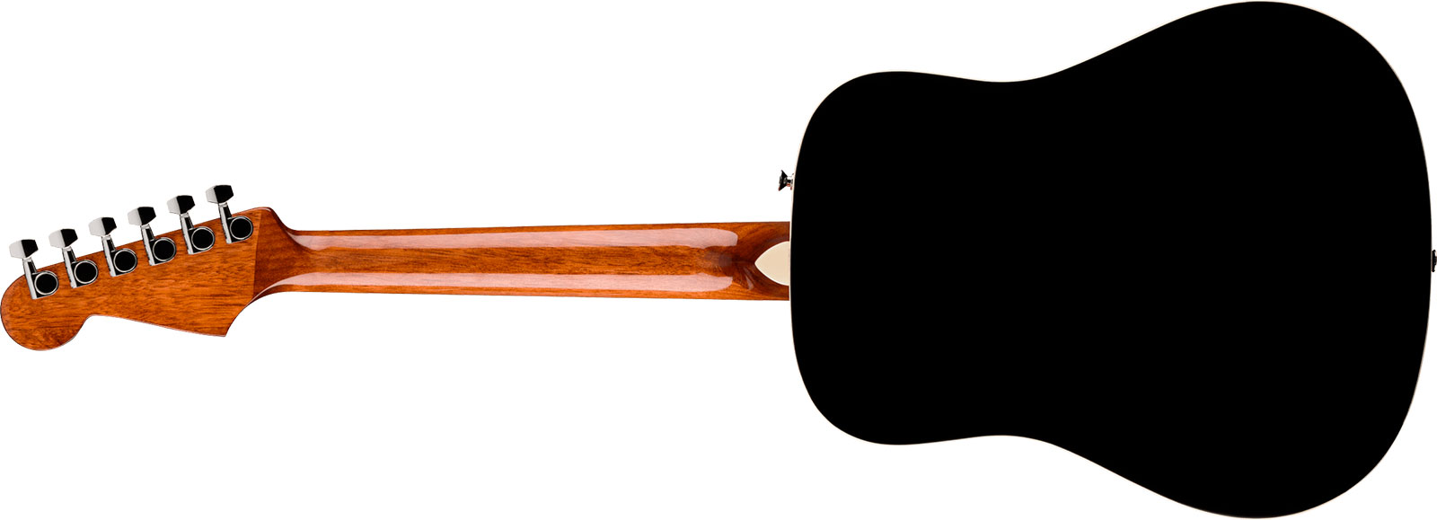 Fender California Standard Redondo Mini Epicea Sapele Noy +housse - Black - Guitarra folk - Variation 1