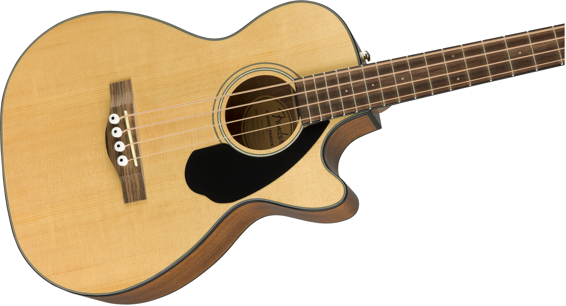 Fender Cb-60sce Classic Design Concert Cw Epicea Acajou - Natural - Bajo acústico - Variation 2