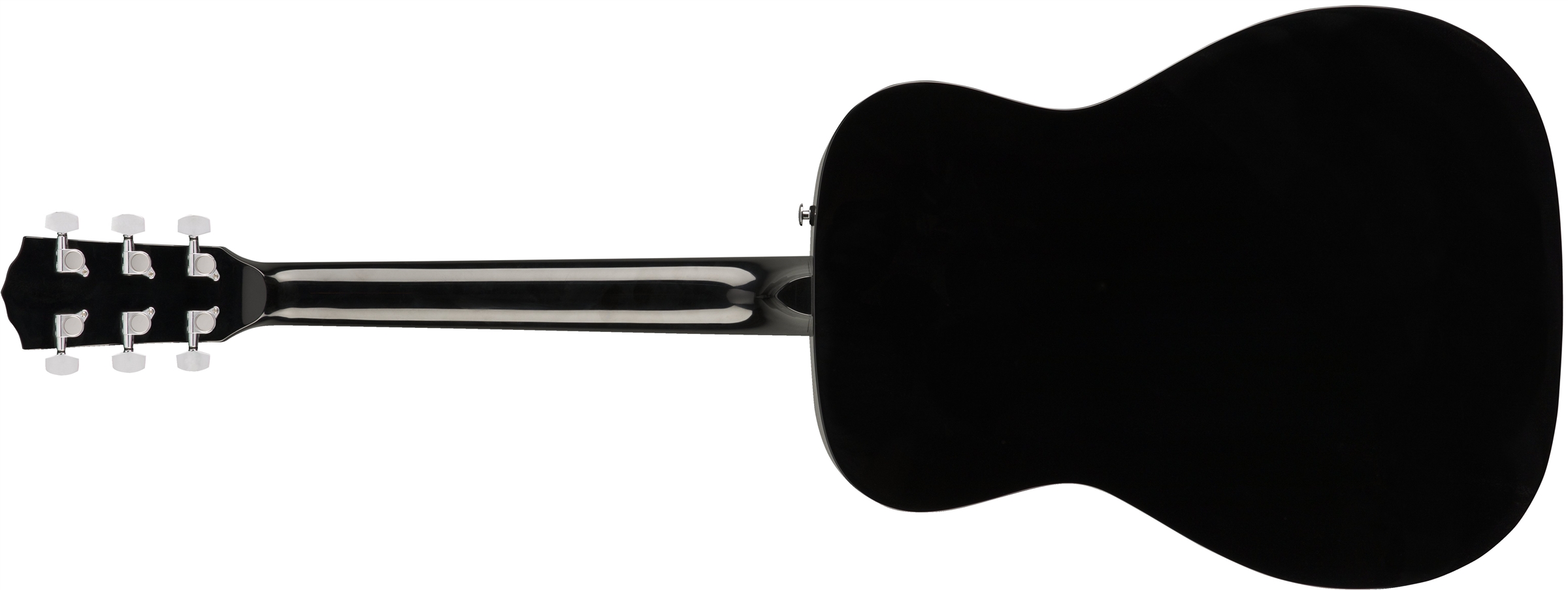 Fender Cc-60s Concert Epicea Acajou Wal - Black - Guitarra acústica & electro - Variation 1