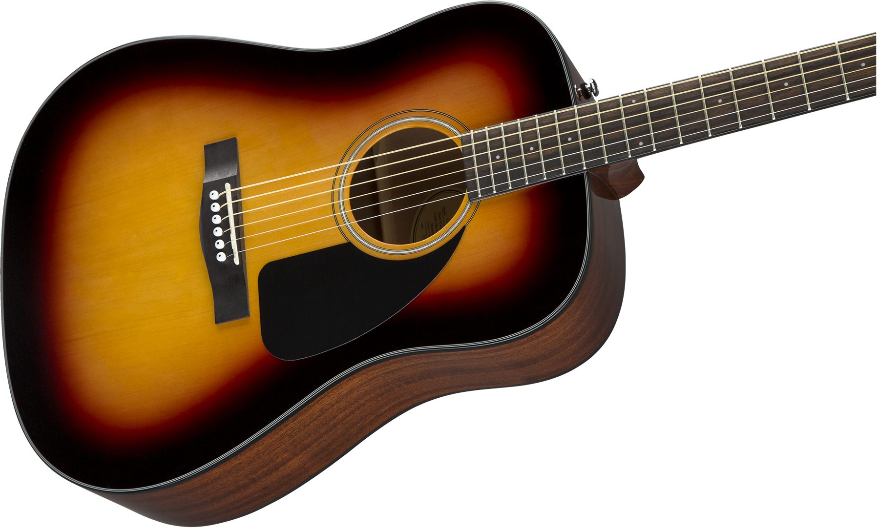 Fender Cd-60 Dreadnought V3 2020 Epicea Acajou Wal - Sunburst - Guitarra acústica & electro - Variation 2