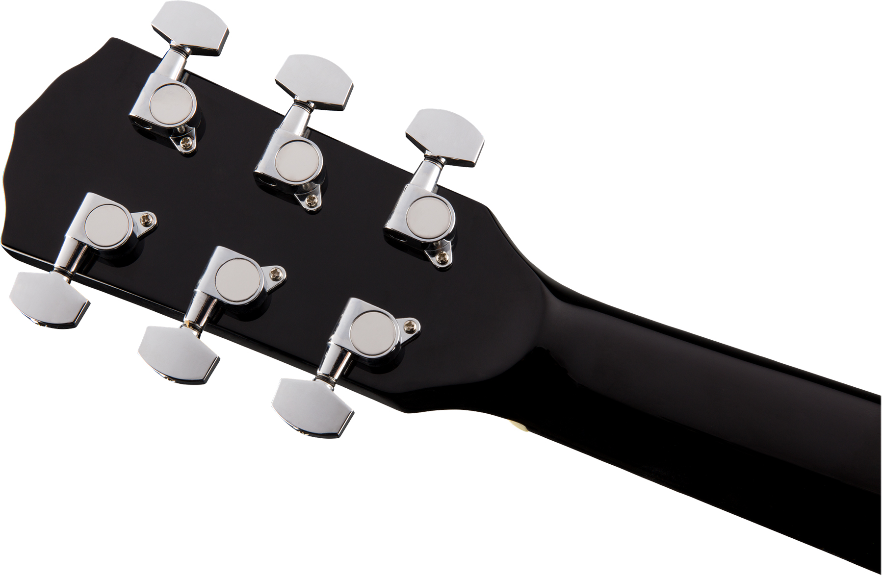 Fender Cd-60s 2019 Dreadnought Epicea Acajou Wal - Black - Guitarra acústica & electro - Variation 3