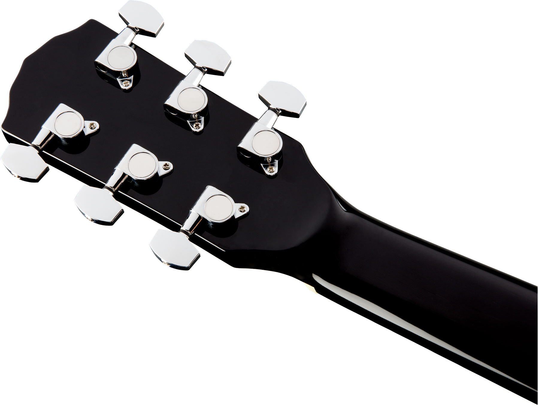 Fender Cd-60sce Dreadnought Cw Epicea Acajou Wal - Black - Guitarra electro acustica - Variation 4