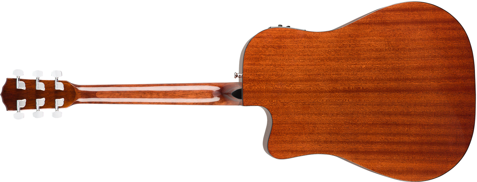 Fender Cd140sce All-mahogany Classic Design Dreadnought Cw Tout Acajou Wal - Natural - Guitarra folk - Variation 1