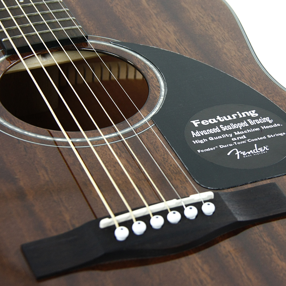 Fender Cd60 All Mahogany 2013 Natural Gloss - Guitarra acústica & electro - Variation 4
