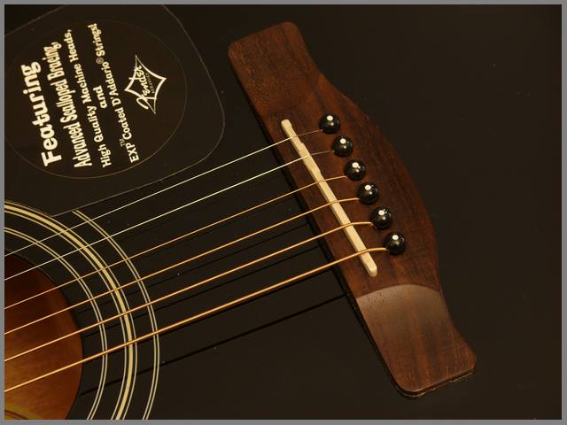 Fender Cd60 V2 Black - Guitarra acústica & electro - Variation 2