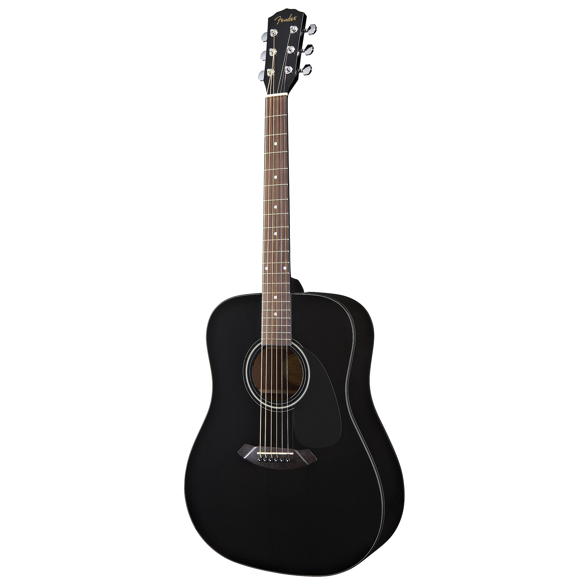 Fender Cd60 V2 Black - Guitarra acústica & electro - Variation 4