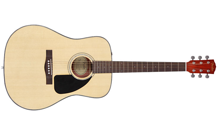 Fender Cd60 V2 Dreadnought Natural Gloss - Guitarra acústica & electro - Variation 1