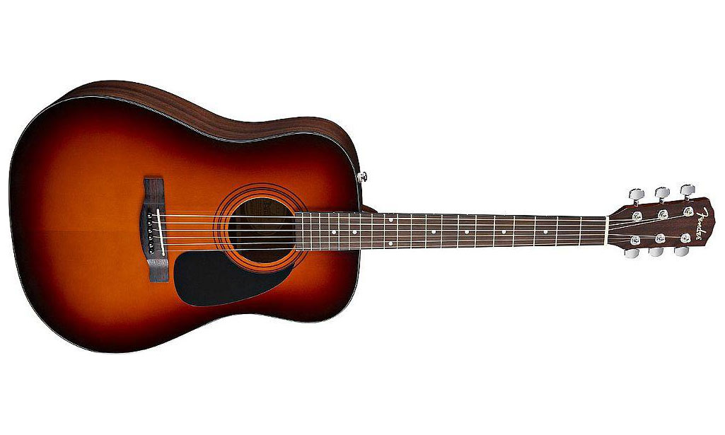 Fender Cd-60 - Sunburst - Guitarra acústica & electro - Variation 1