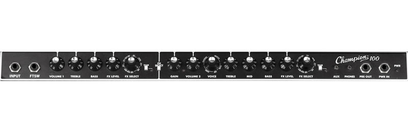 Fender Champion 100 100w 2x12 Black - Combo amplificador para guitarra eléctrica - Variation 2