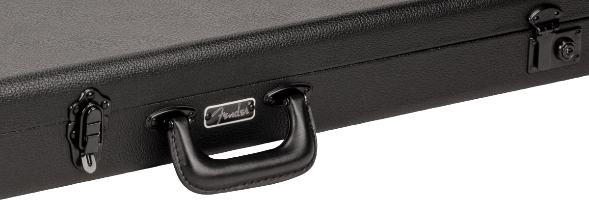 Fender Classic Wood Strat/tele Electric Guitar Case Bois Blackout - Maleta para guitarra eléctrica - Variation 2