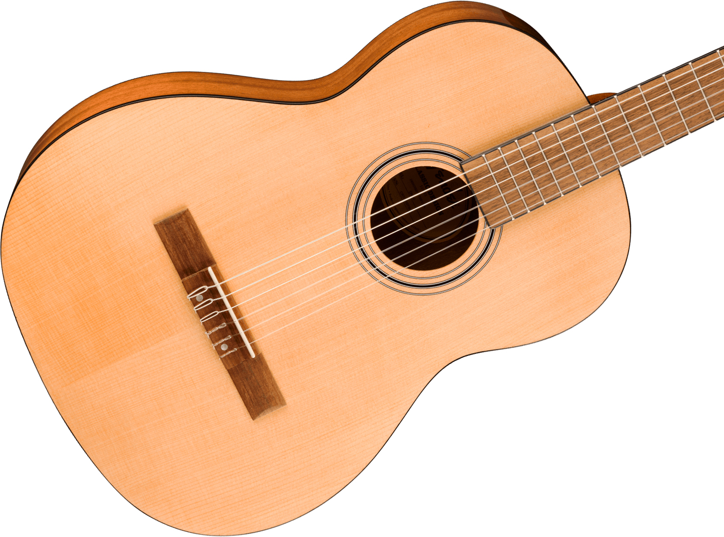 Fender Cn30wn Wide Neck  Nylon 4/4 Classic Design Epicea Okoume Noy - Natural - Guitarra clásica 4/4 - Variation 2