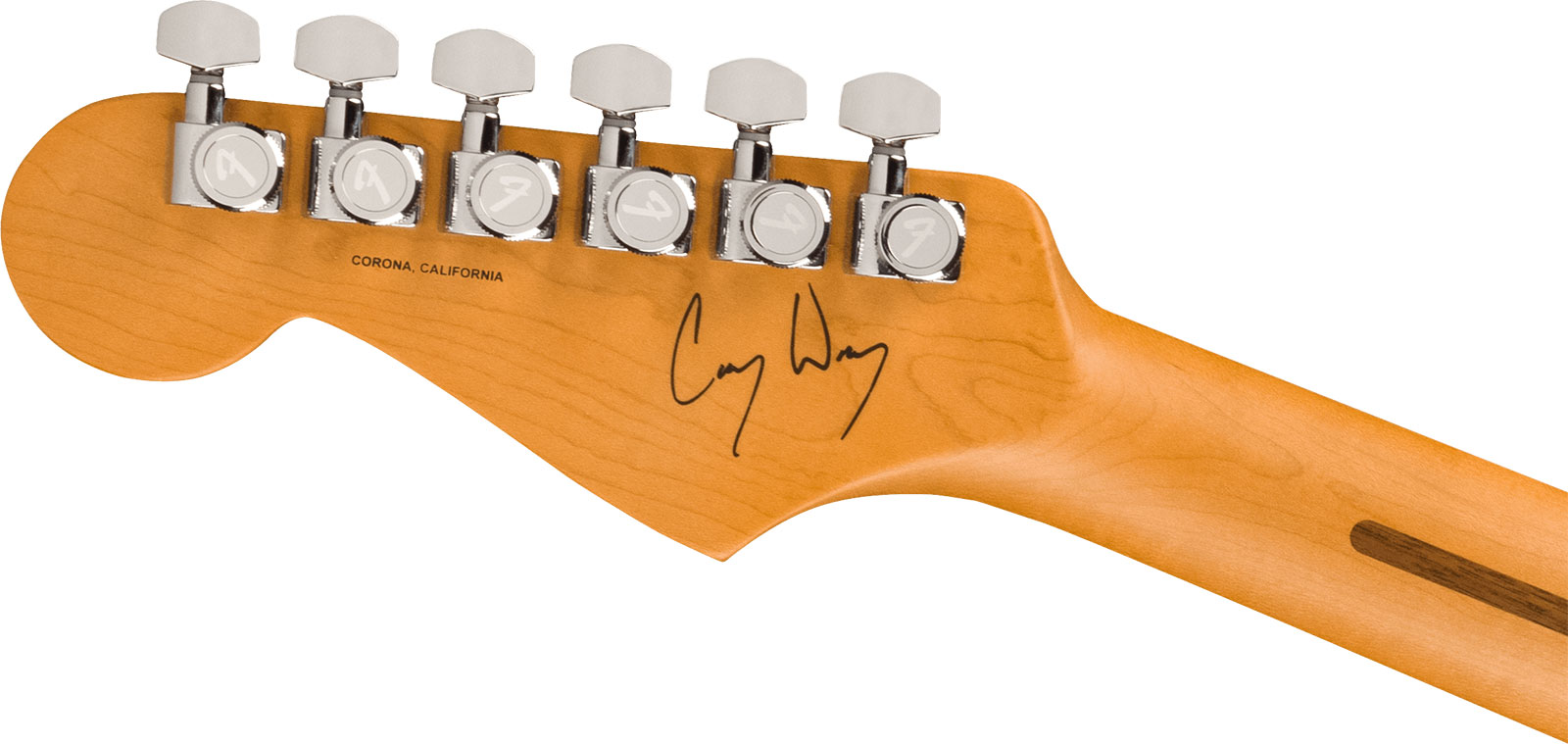 Fender Cory Wong Strat Ltd Signature Usa Stss Trem Rw - Daphne Blue - Guitarra eléctrica con forma de str. - Variation 3