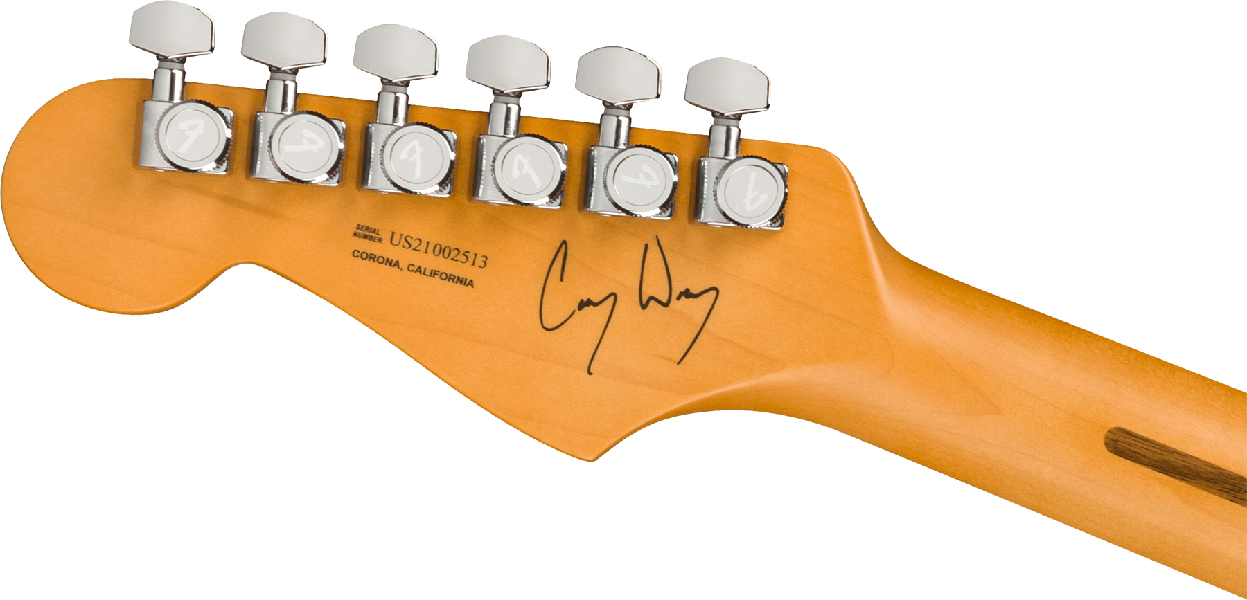 Fender Cory Wong Strat Signature Usa 3s Trem Rw - Sapphire Blue Transparent - Guitarra eléctrica con forma de str. - Variation 3