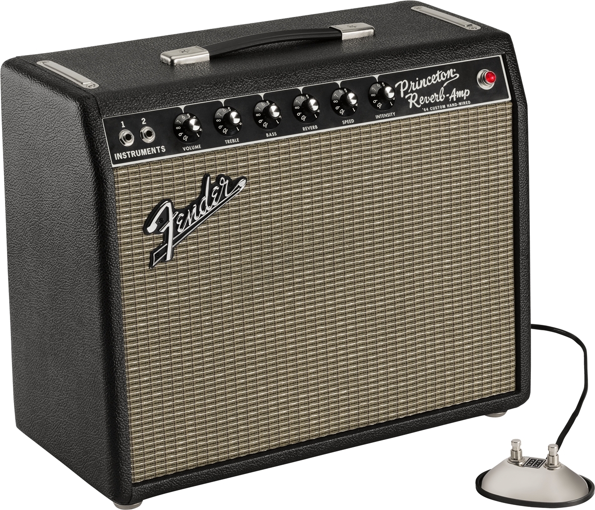 Fender '64 Custom Princeton Reverb Vintage Pro Tube 12w 1x10 - Combo amplificador para guitarra eléctrica - Main picture