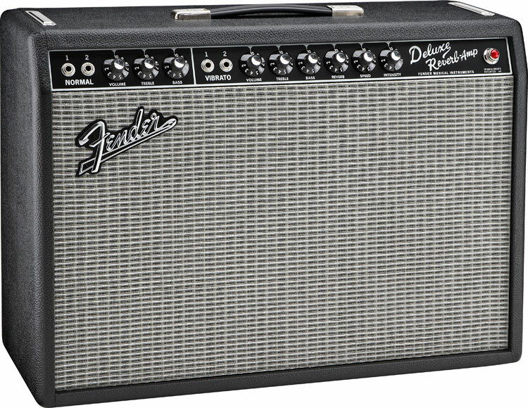 Fender 65 Deluxe Reverb Reissue 22w 1x12 Black - Combo amplificador para guitarra eléctrica - Main picture