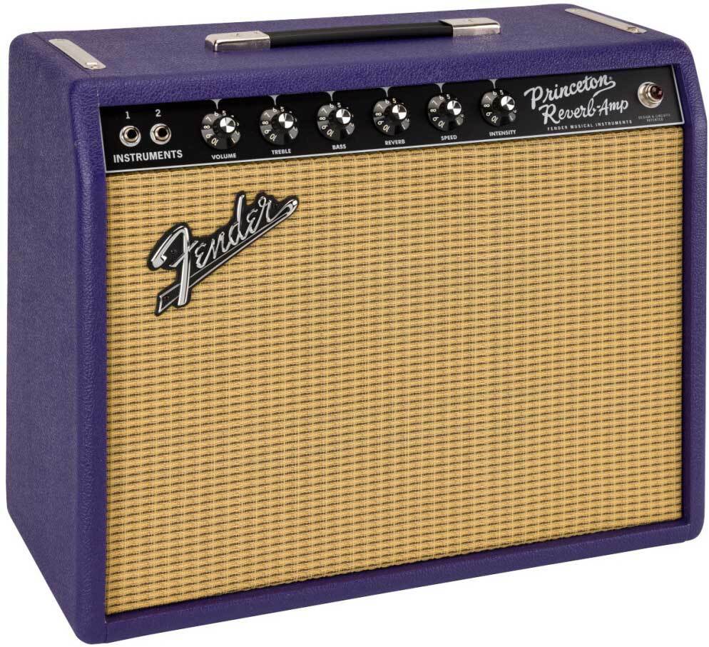 Fender 65 Princeton Reverb Ltd 15w 1x12 Celestion Greenback Plum - Combo amplificador para guitarra eléctrica - Main picture