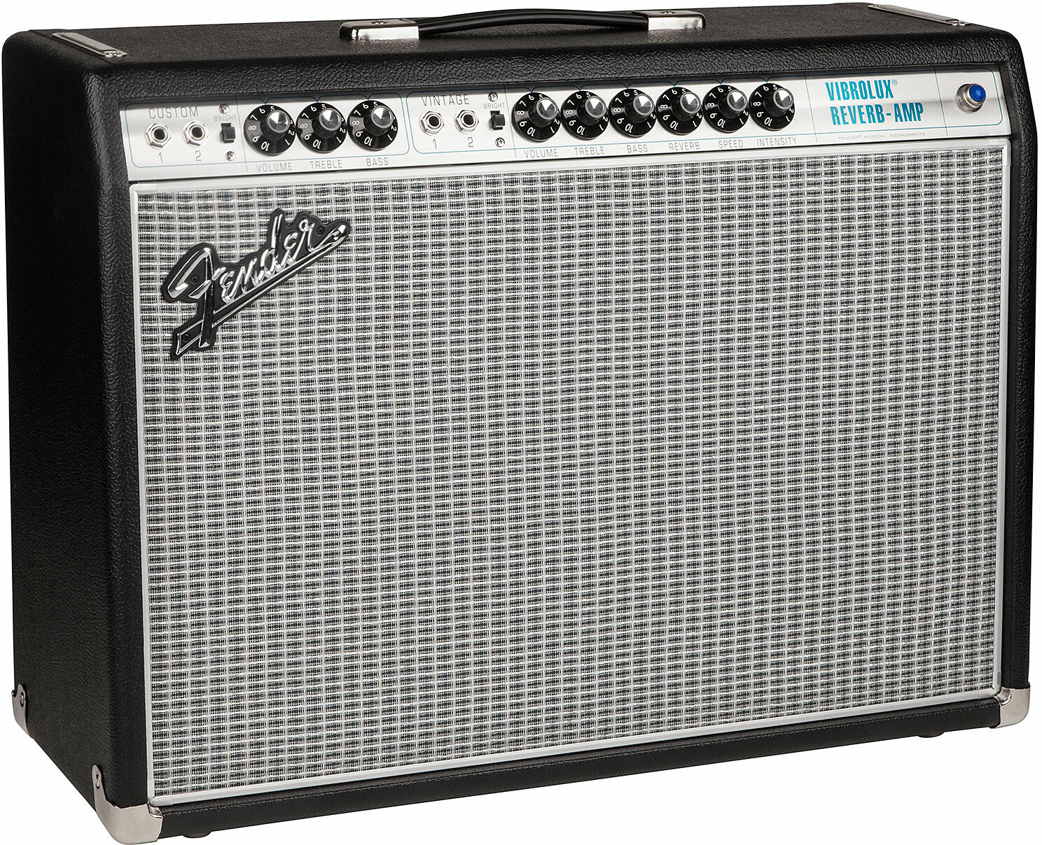 Fender 68 Custom Vibrolux Reverb 35w 2x10 Black - Combo amplificador para guitarra eléctrica - Main picture
