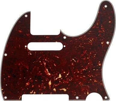 Fender 8-hole Mount Multi-ply Telecaster Pickguards - Tortoise Shell - Golpeador - Main picture