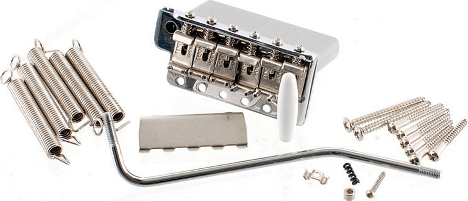 Fender American Vintage Series Strat Tremolo Assembly Chrome - Vibrato completo - Main picture