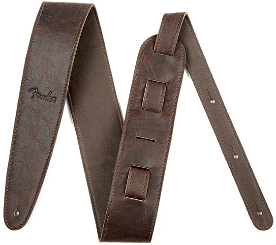 Fender Artisan Crafted Leather Straps 2.5inc. Brown - Correa - Main picture