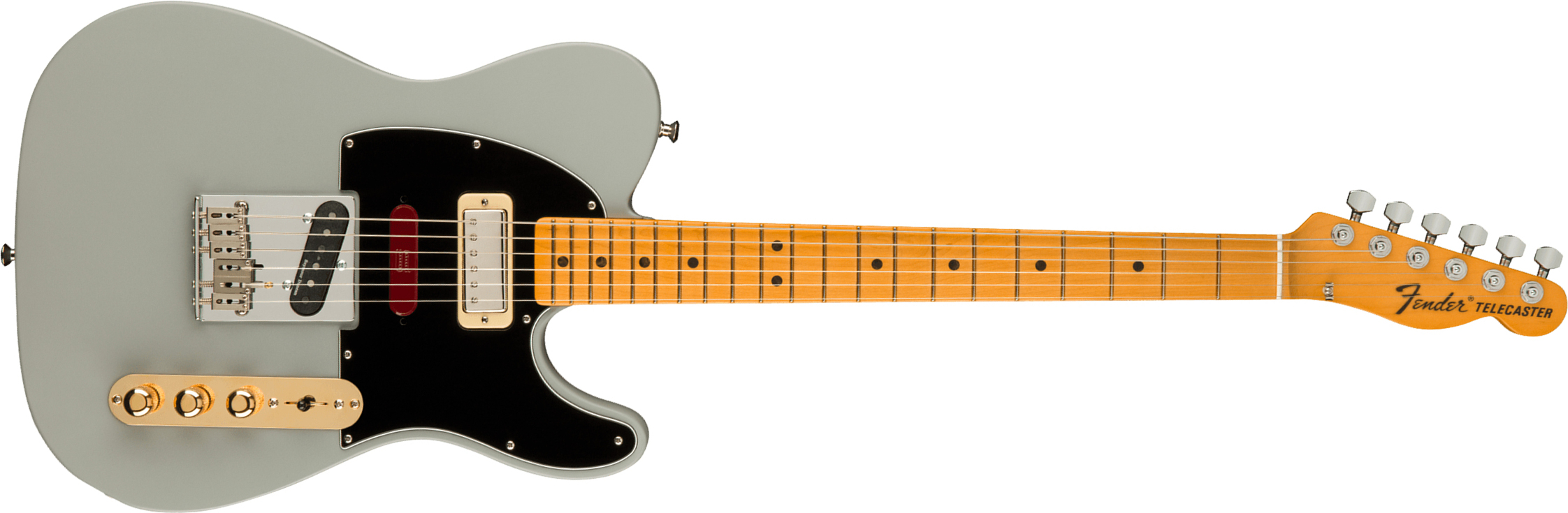 Fender Brent Mason Tele Signature Usa Ssh B-bender Mn - Primer Gray - Guitarra eléctrica con forma de tel - Main picture