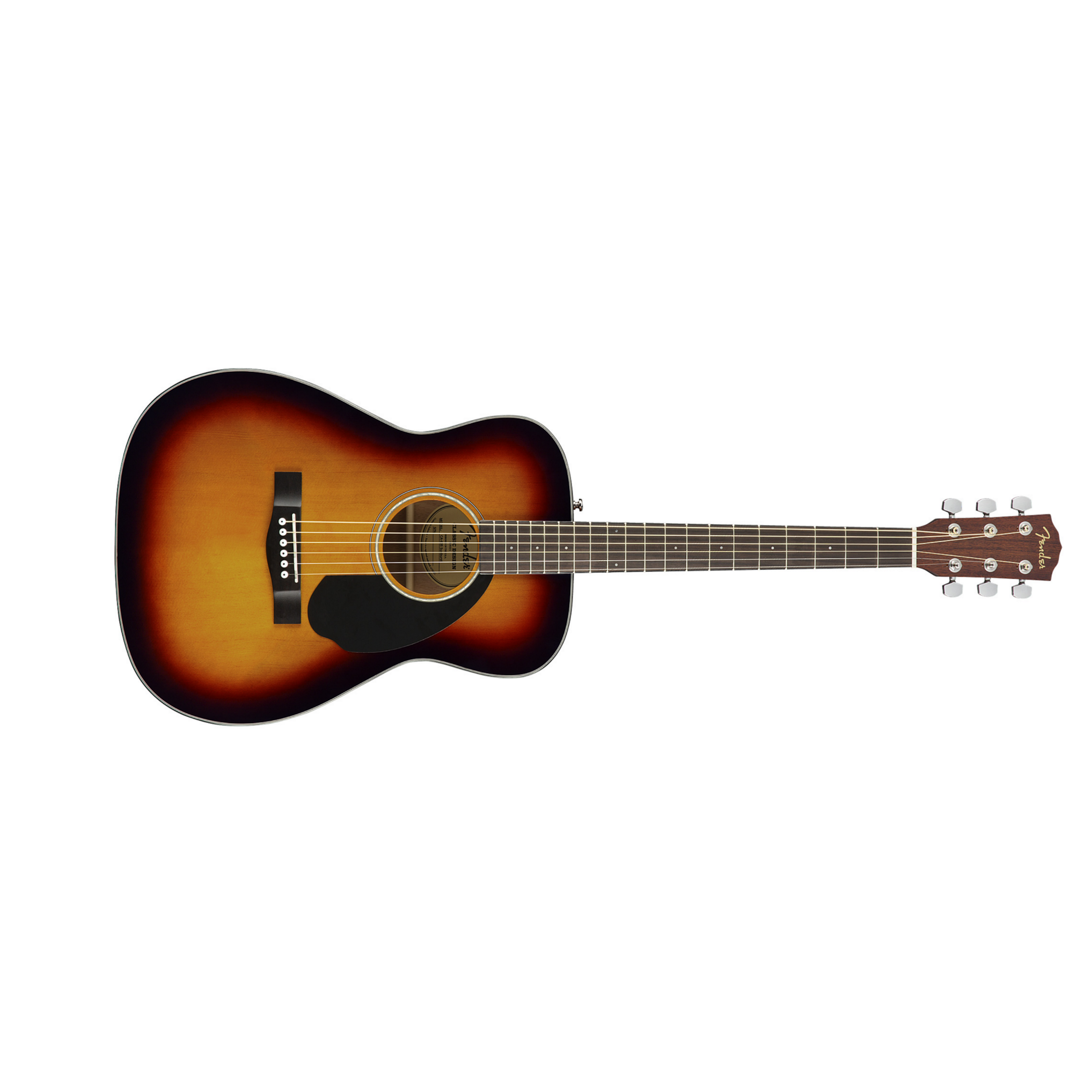 Fender Cc-60s Concert Epicea Acajou 2017 - Sunburst - Guitarra acústica & electro - Main picture
