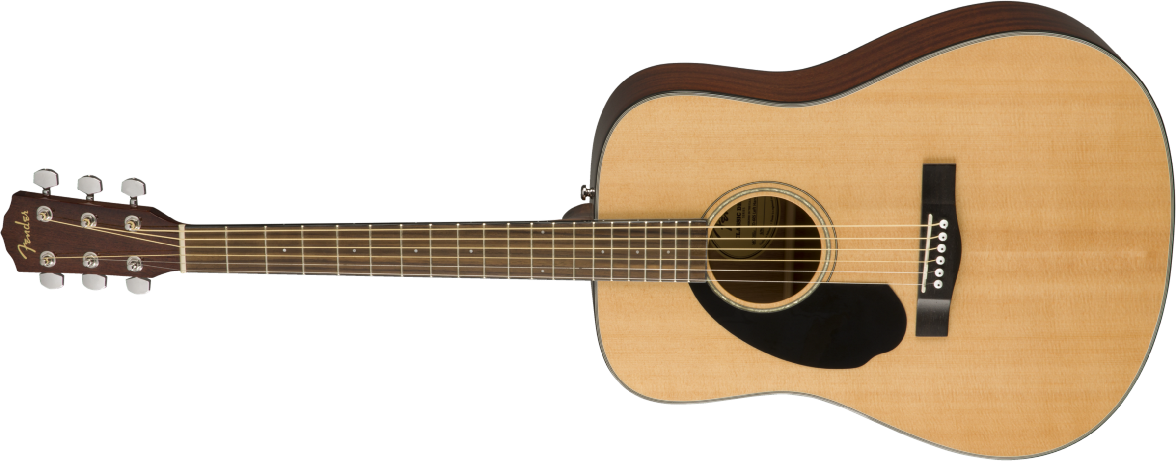 Fender Cd60s Lh Gaucher Dreadnought Wal - Naturel - Guitarra acústica & electro - Main picture