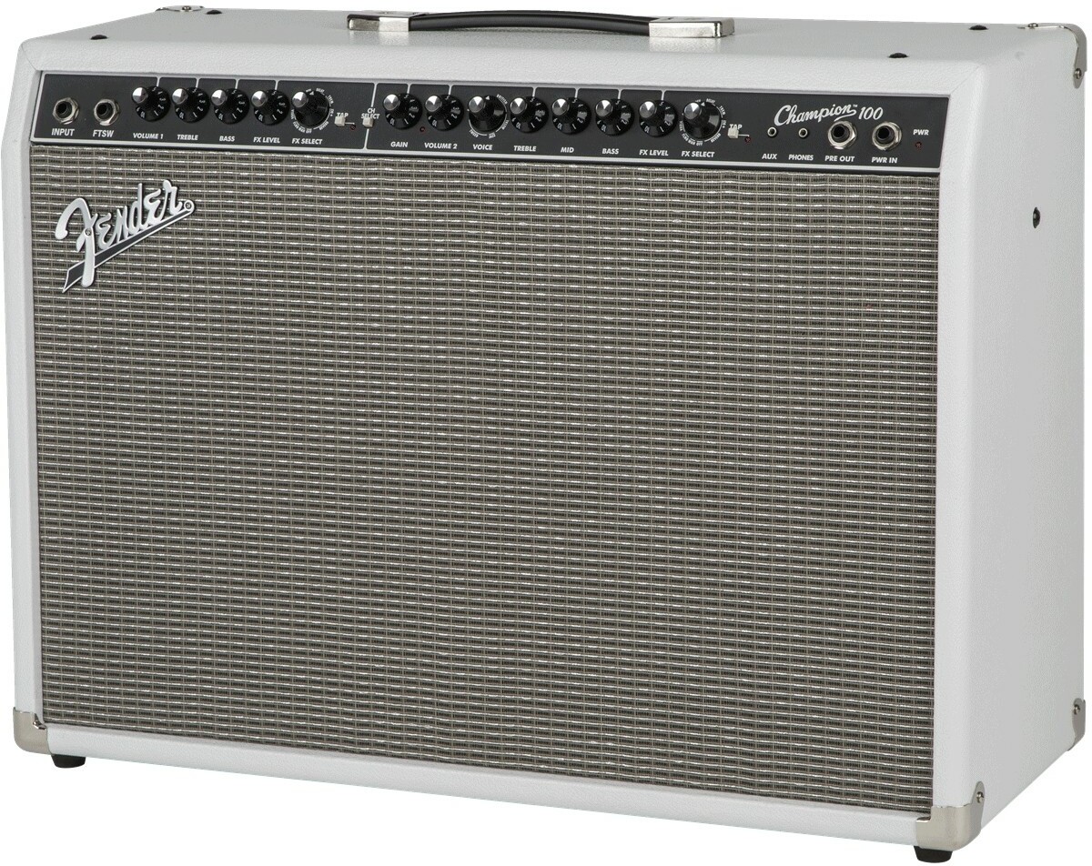 Fender Champion 100 Fsr - Snow White - Combo amplificador para guitarra eléctrica - Main picture