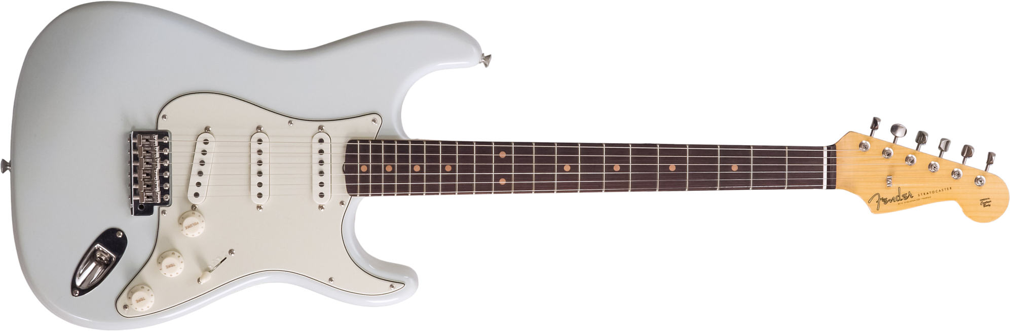 Fender Custom Shop Strat 1959 3s Trem Rw #r143419 - Time Capsule Sonic Blue - Guitarra eléctrica con forma de str. - Main picture