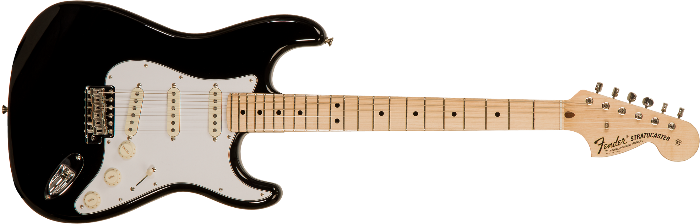Fender Custom Shop Strat 1969 3s Trem Mn #r123423 - Nos Black - Guitarra eléctrica con forma de str. - Main picture