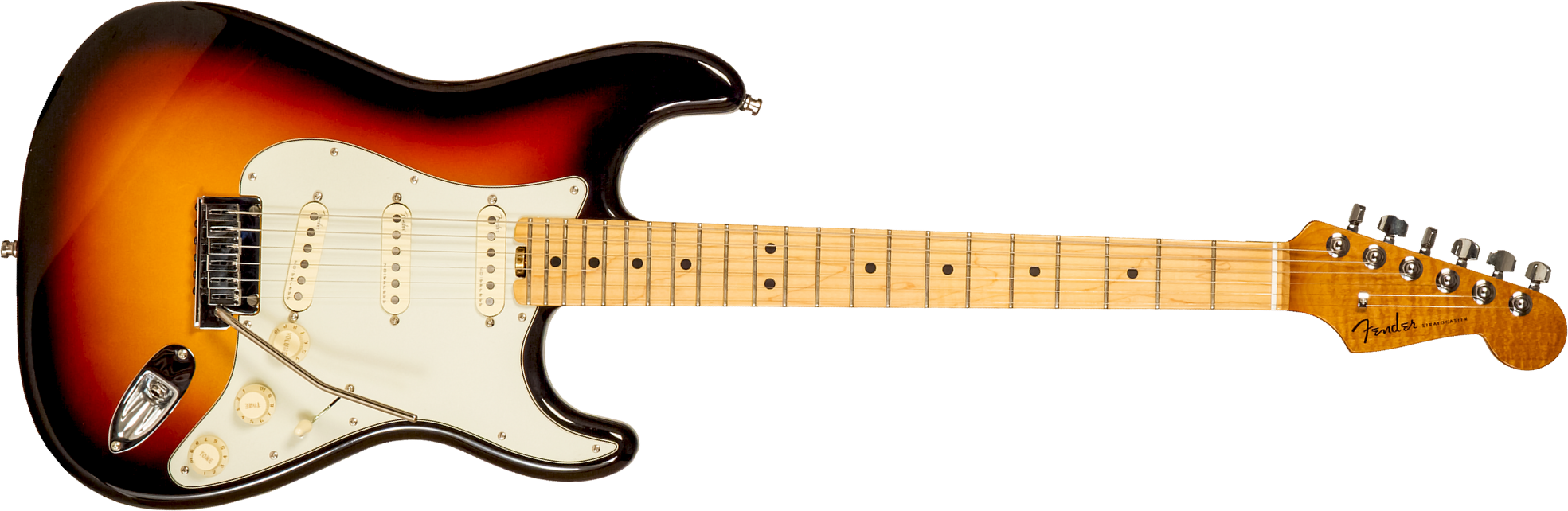 Fender Custom Shop Strat Elite 3s Trem Mn #xn15588 - Nos 3-color Sunburst - Guitarra eléctrica con forma de str. - Main picture