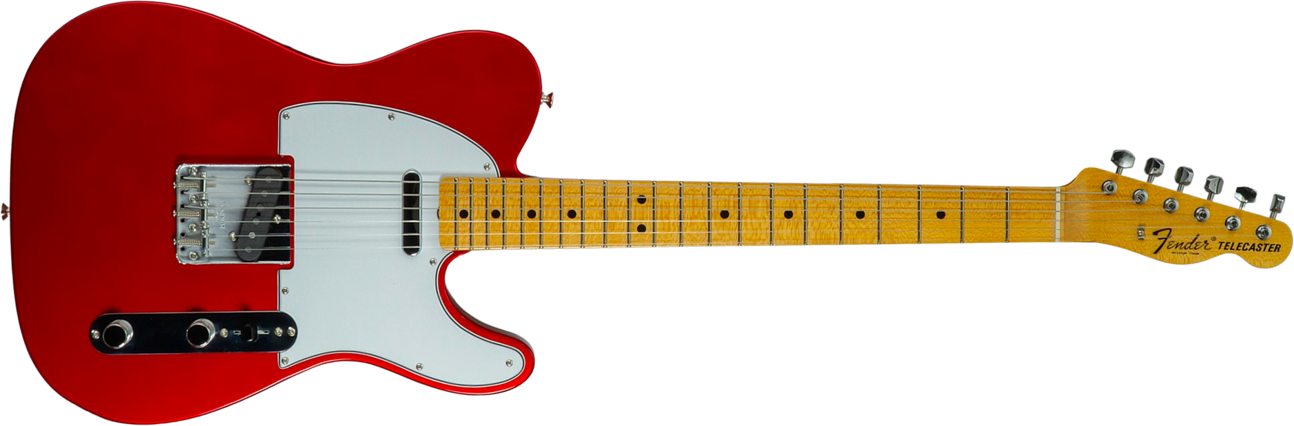 Fender Custom Shop Tele 1969 2s Ht Mn #cz589311 - Nos Candy Apple Red - Guitarra eléctrica con forma de tel - Main picture