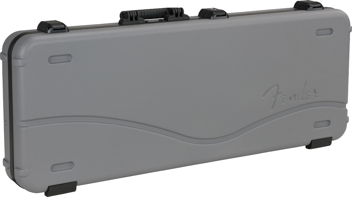 Fender Deluxe Molded Strat/tele Electric Guitar Case Abs Silver/blue - Maleta para guitarra eléctrica - Main picture