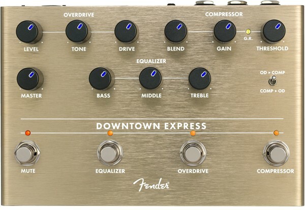 Fender Downtown Express Bass Multi Effect - Pedal overdrive / distorsión / fuzz - Main picture