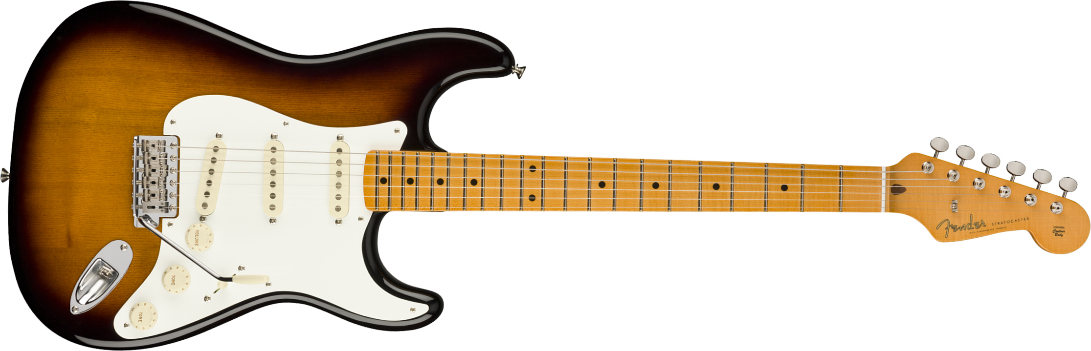 Fender Eric Johnson Strat 1954 Virginia Stories Collection Usa Signature Mn - 2-color Sunburst - Guitarra eléctrica con forma de str. - Main picture