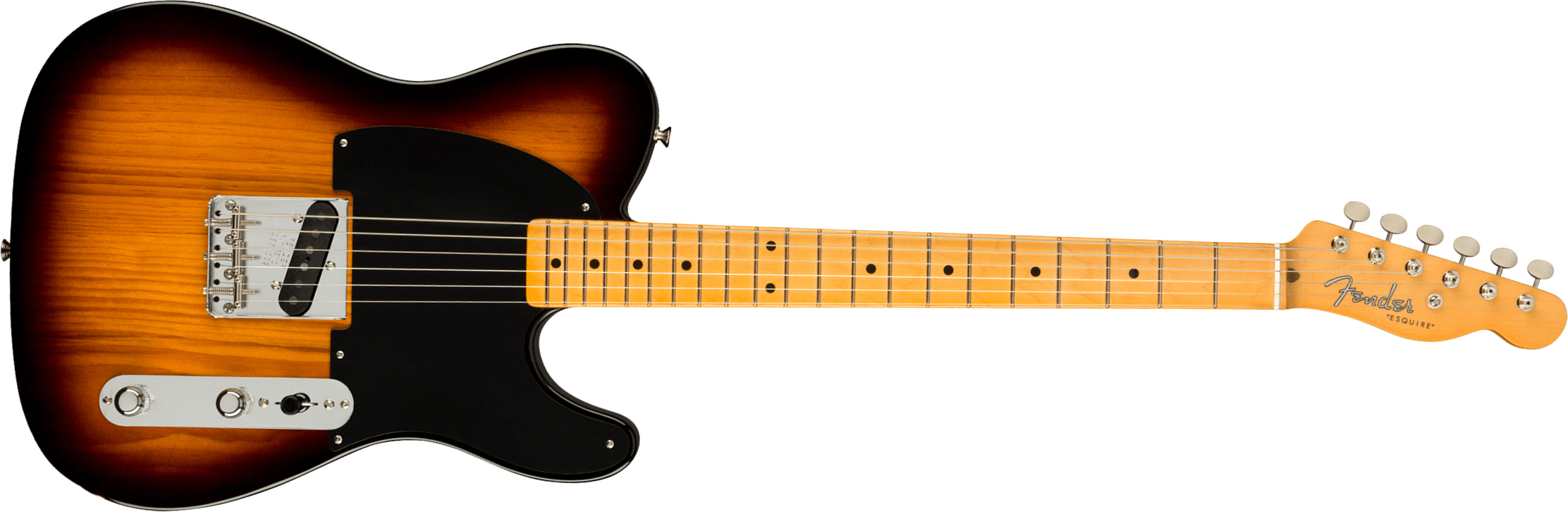 Fender Esquire/tele 70th Anniversary Usa Mn - 2-color Sunburst - Guitarra eléctrica con forma de tel - Main picture