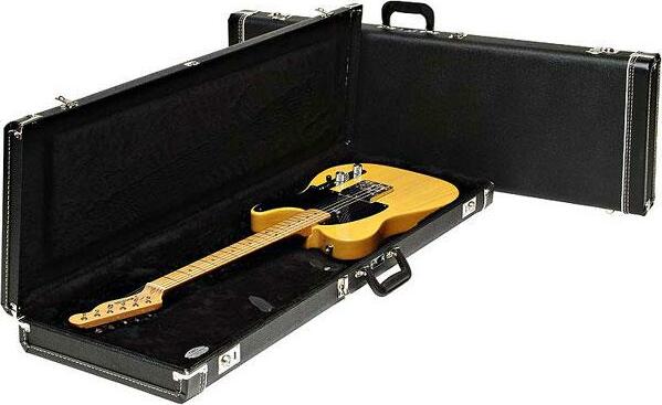 Fender Fender Guitar Case St/t Black Std - Maleta para guitarra eléctrica - Main picture